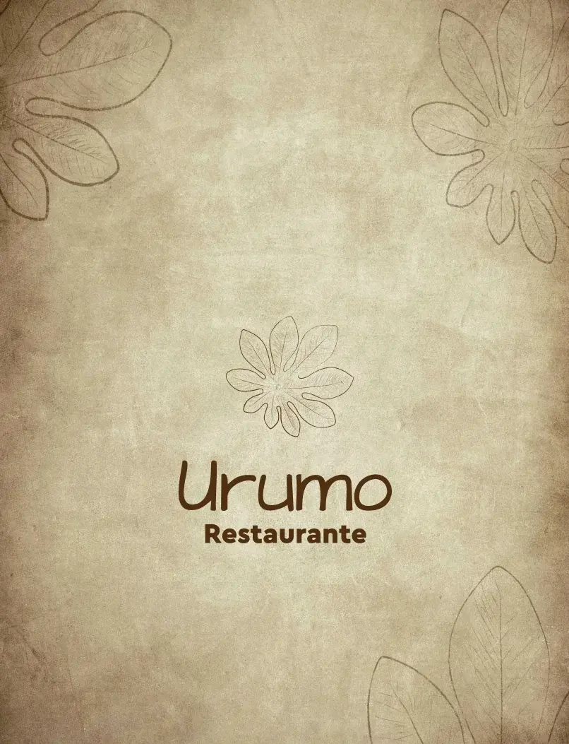 Restaurante Urumo Hotel Hicasua Menu Portada