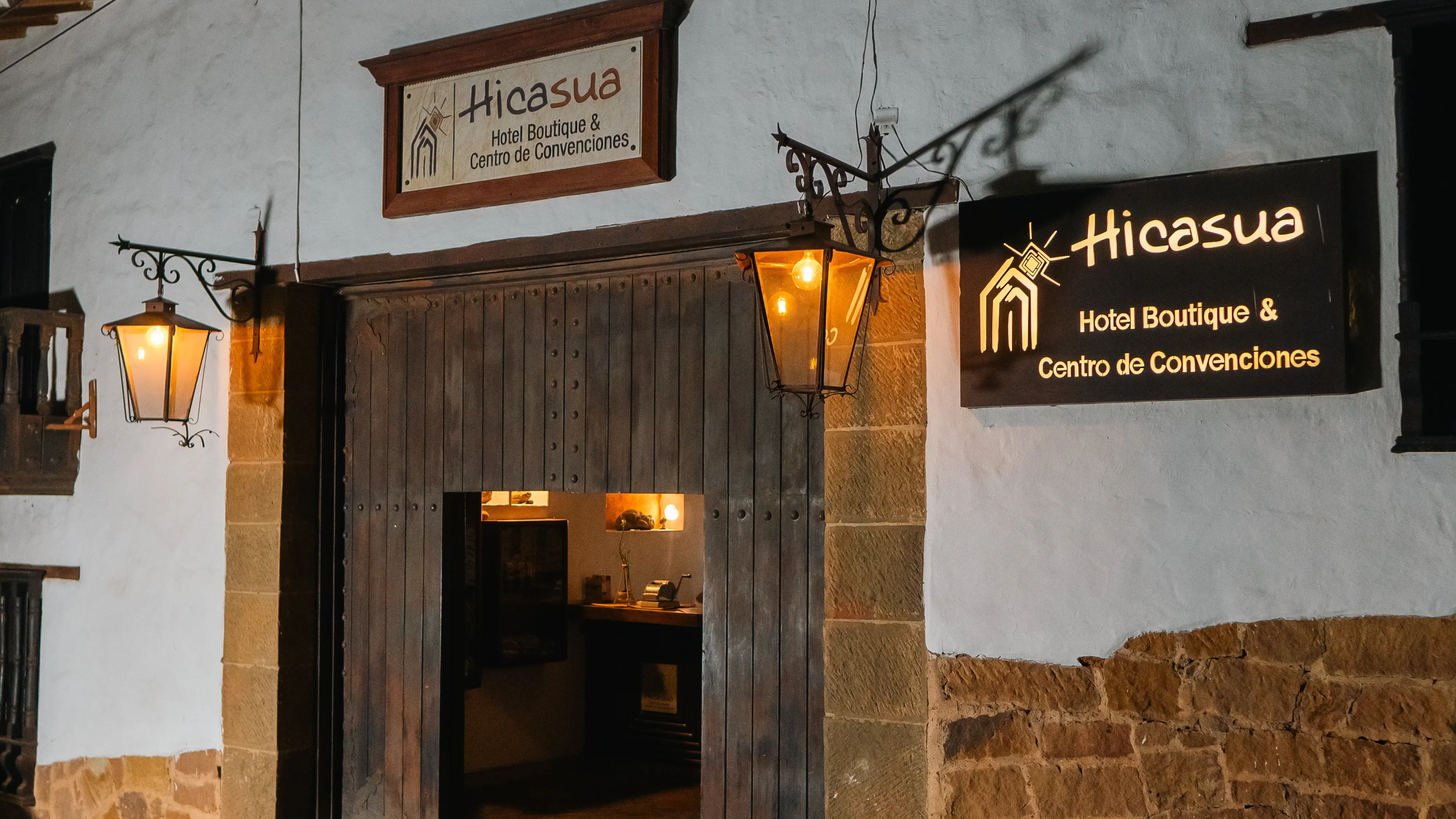 Hotel Hicasua Barichara Entrada Principal