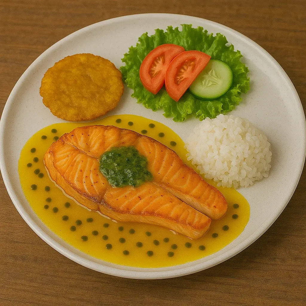 Salmón en Salsa de Maracuyá (300 g)